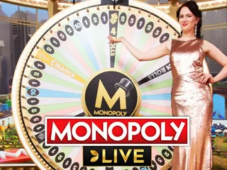 Mascotte Monopoly au centre de son plateau
